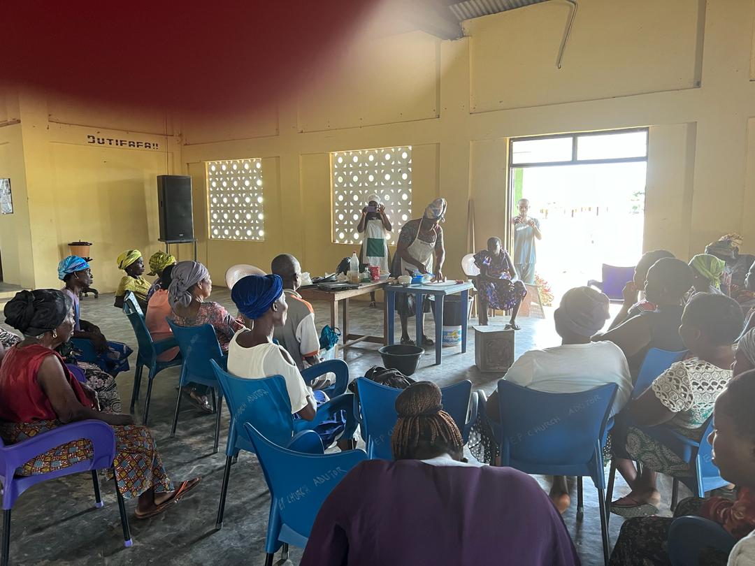 Focus group discussion with farmers, Volta region, Ghana